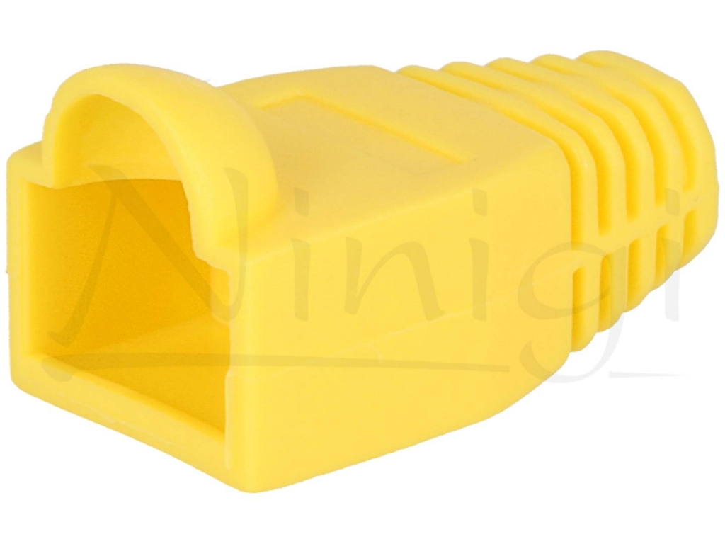 RJ45 BOOT-YELLOW